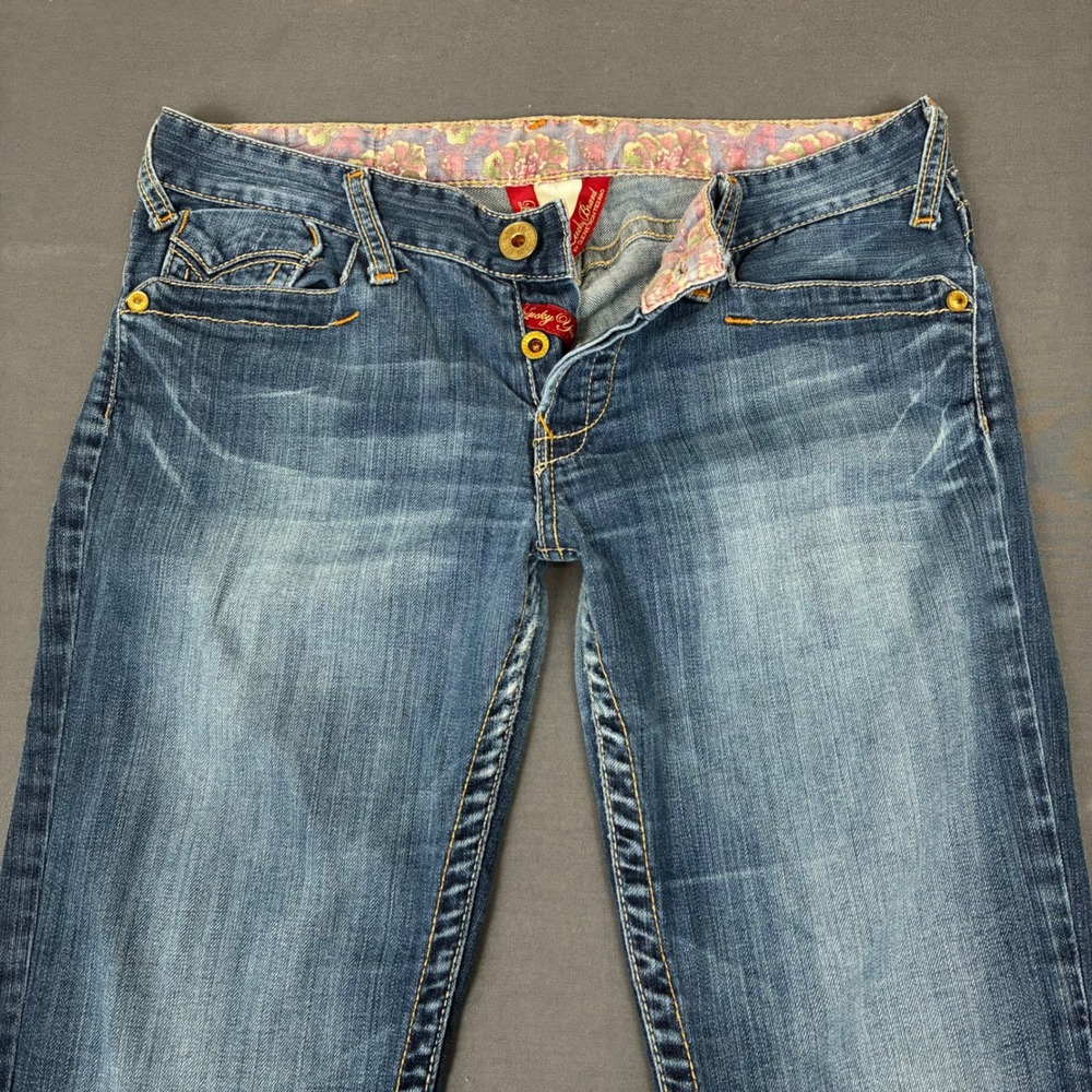 Vintage Lucky Brand Ultra Low Rise Bootcut Jeans Women's Size 10/30 (31x32)